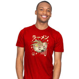 Kawaii Ramen - Mens T-Shirts RIPT Apparel Small / Red