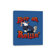 Keep on Rollin' - Canvas Wraps Canvas Wraps RIPT Apparel 8x10 / Royal