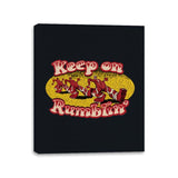 Keep On Rumblin' - Canvas Wraps Canvas Wraps RIPT Apparel 11x14 / Black