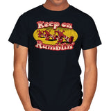 Keep On Rumblin' - Mens T-Shirts RIPT Apparel Small / Black