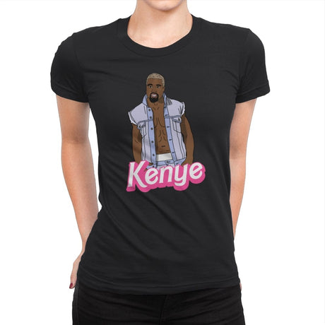 Kenye - Womens Premium T-Shirts RIPT Apparel Small / Black