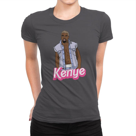 Kenye - Womens Premium T-Shirts RIPT Apparel Small / Heavy Metal