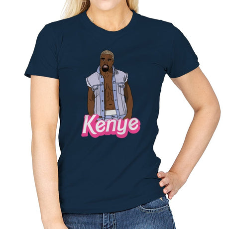 Kenye - Womens T-Shirts RIPT Apparel Small / Navy