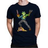 Kermit Ash Style - Mens Premium T-Shirts RIPT Apparel Small / Midnight Navy