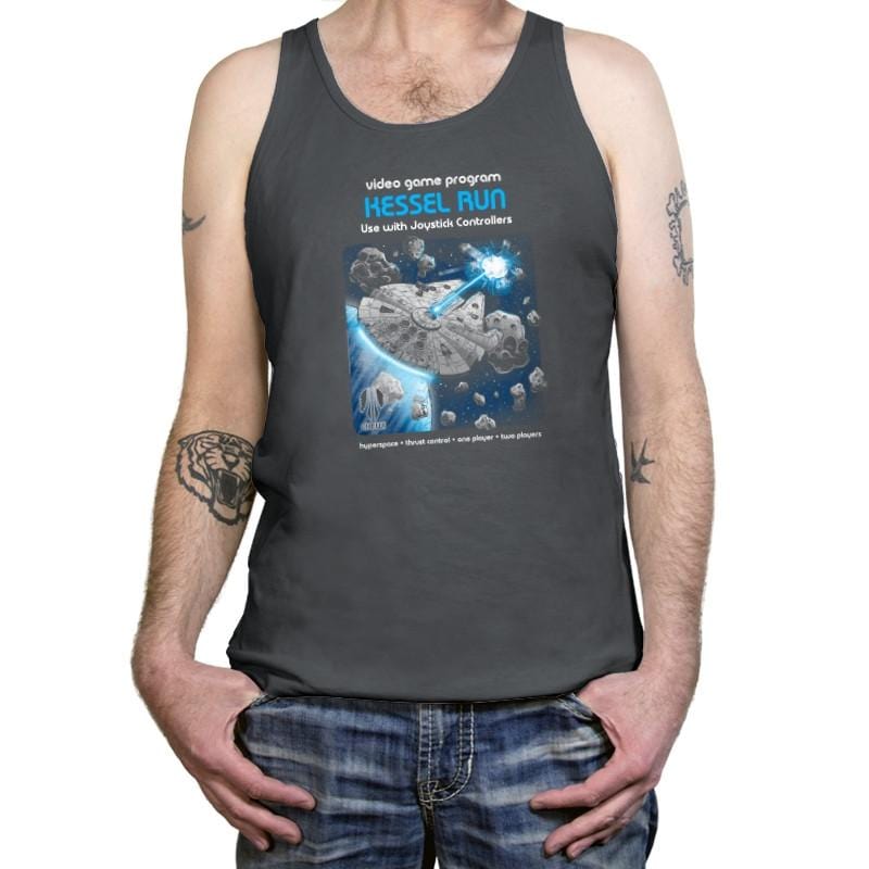 Kessel Run Video Game Exclusive - Tanktop Tanktop RIPT Apparel X-Small / Asphalt