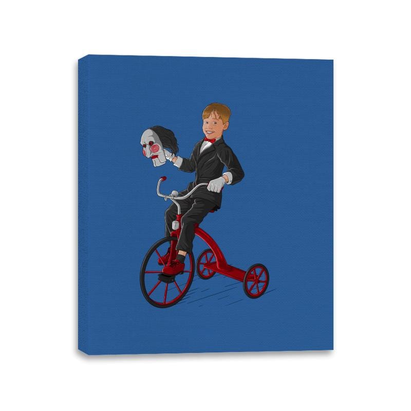 Kevin the Puppet - Canvas Wraps Canvas Wraps RIPT Apparel 11x14 / Royal