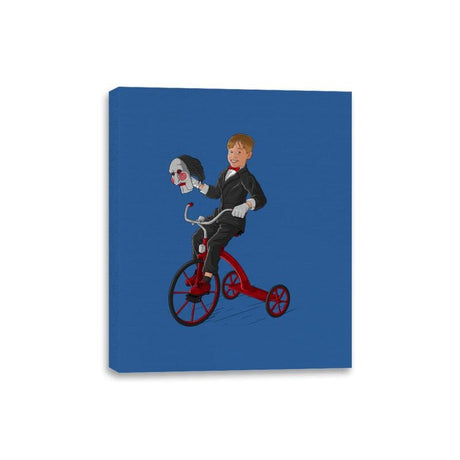 Kevin the Puppet - Canvas Wraps Canvas Wraps RIPT Apparel 8x10 / Royal