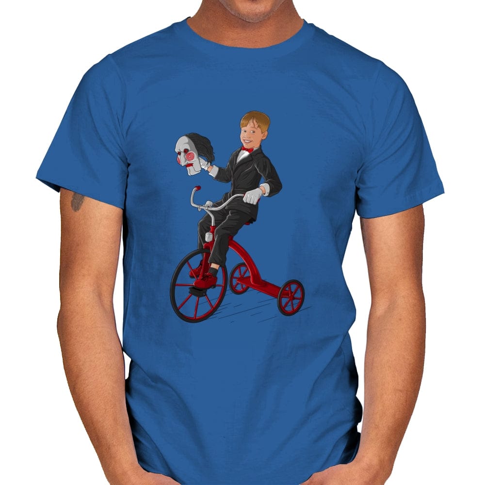 Kevin the Puppet - Mens T-Shirts RIPT Apparel Small / Royal