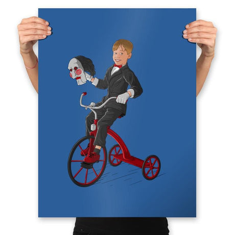 Kevin the Puppet - Prints Posters RIPT Apparel 18x24 / Royal