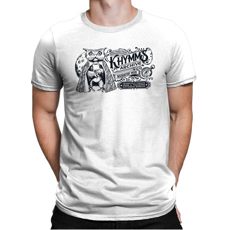 Kh'ymm's Archive - Mens Premium T-Shirts RIPT Apparel Small / White