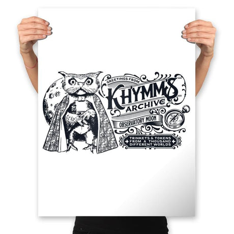 Kh'ymm's Archive - Prints Posters RIPT Apparel 18x24 / White