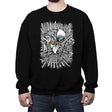 Khonshu Knight - Crew Neck Sweatshirt Crew Neck Sweatshirt RIPT Apparel Small / Black