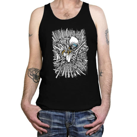 Khonshu Knight - Tanktop Tanktop RIPT Apparel X-Small / Black