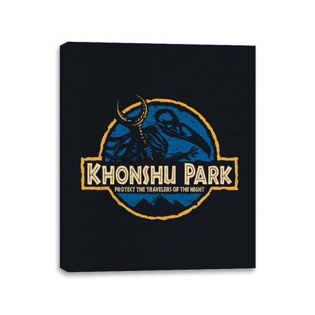 Khonshu Park - Canvas Wraps Canvas Wraps RIPT Apparel 11x14 / Black