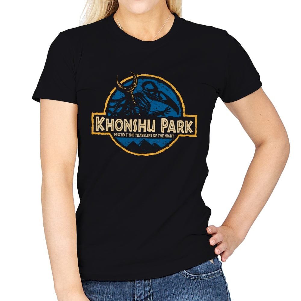 Khonshu Park - Womens T-Shirts RIPT Apparel Small / Black