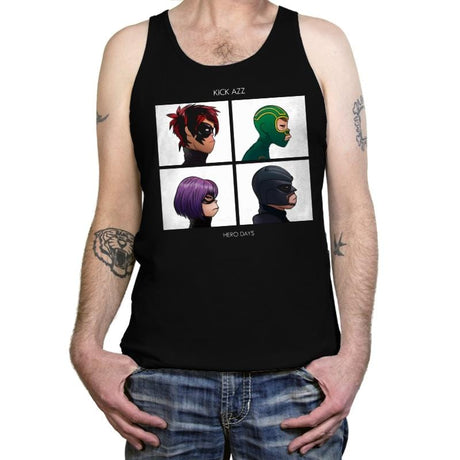 Kick Azz - Tanktop Tanktop RIPT Apparel X-Small / Black