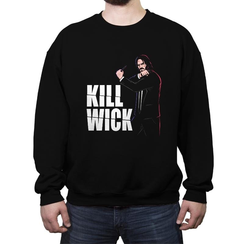 Kill Wick - Crew Neck Sweatshirt Crew Neck Sweatshirt RIPT Apparel