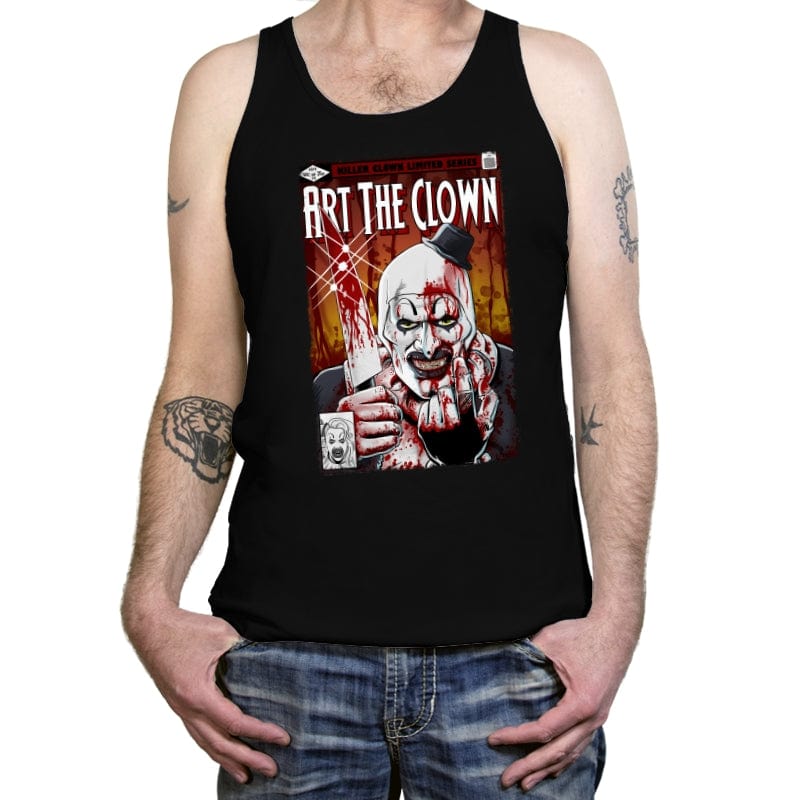 Killer Clown - Tanktop Tanktop RIPT Apparel X-Small / Black