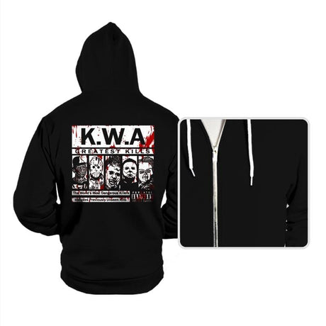 Killers with Attitude  - Hoodies Hoodies RIPT Apparel Small / Black