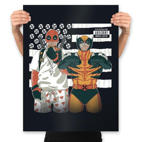 Killin' Again - Prints Posters RIPT Apparel 18x24 / Black