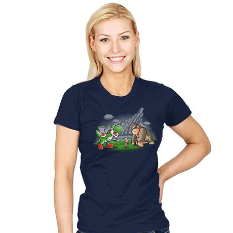 King donkey - Womens T-Shirts RIPT Apparel