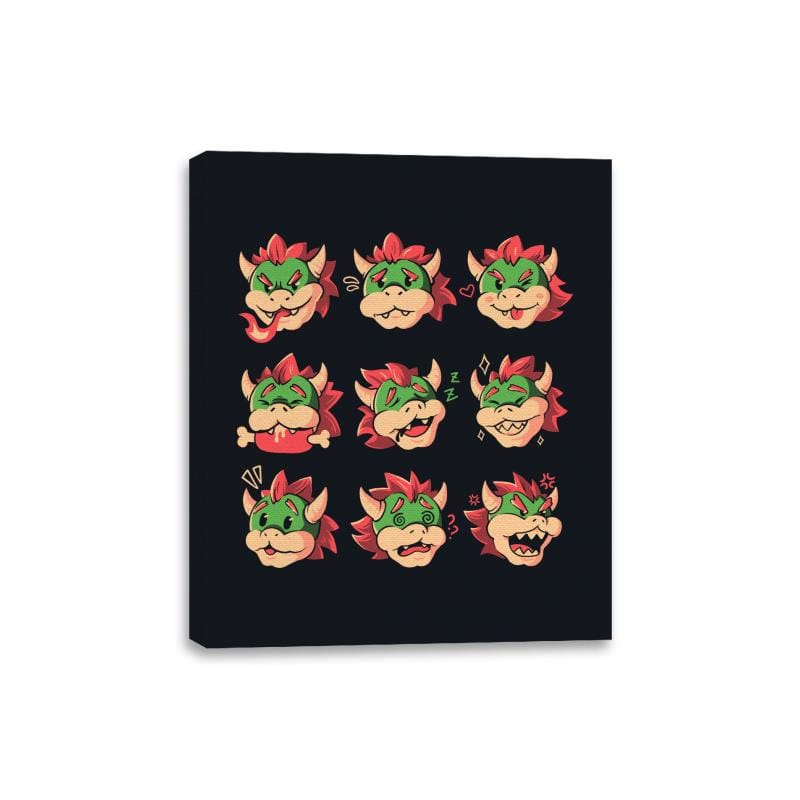 King Moods - Canvas Wraps Canvas Wraps RIPT Apparel 8x10 / Black