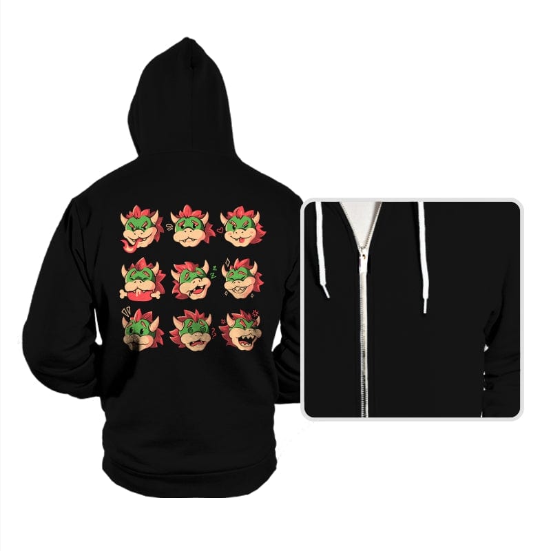 King Moods - Hoodies Hoodies RIPT Apparel Small / Black