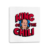 King of the Chili! - Canvas Wraps Canvas Wraps RIPT Apparel 11x14 / White