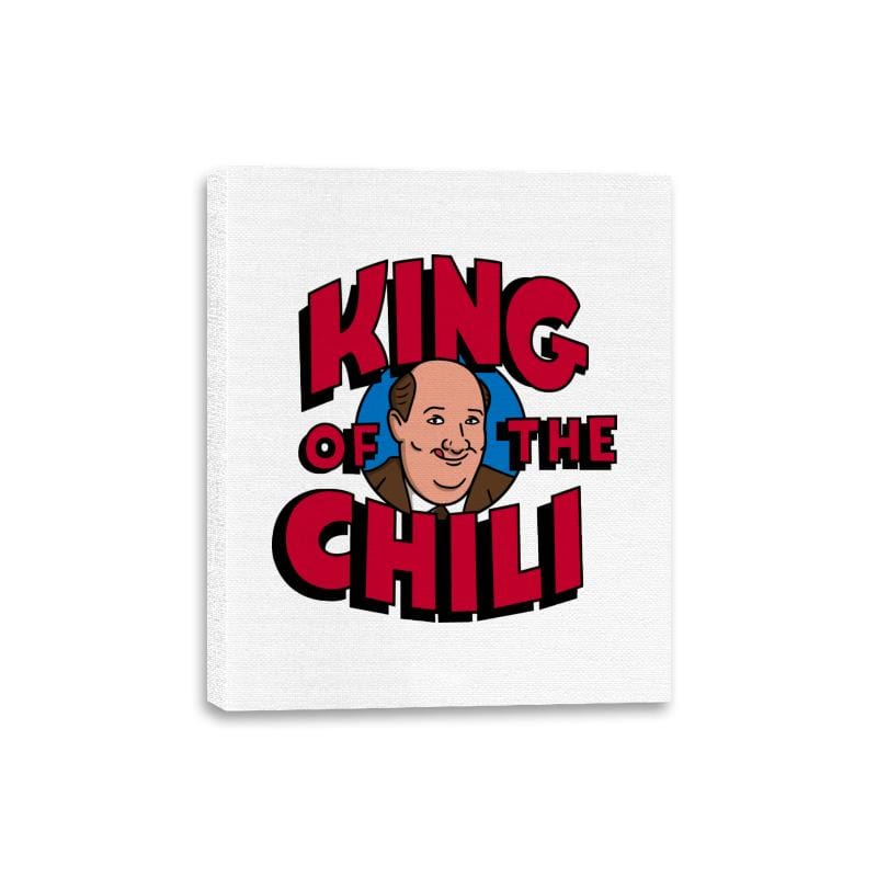 King of the Chili! - Canvas Wraps Canvas Wraps RIPT Apparel 8x10 / White