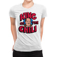 King of the Chili! - Womens Premium T-Shirts RIPT Apparel Small / White