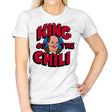 King of the Chili! - Womens T-Shirts RIPT Apparel Small / White