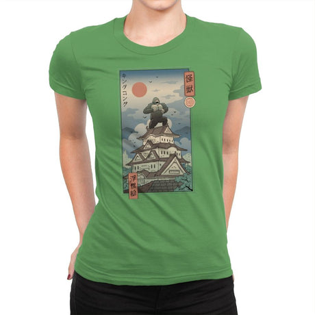 King of the Edo Jungle - Womens Premium T-Shirts RIPT Apparel Small / Kelly