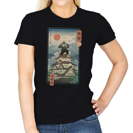 King of the Edo Jungle - Womens T-Shirts RIPT Apparel Small / Black