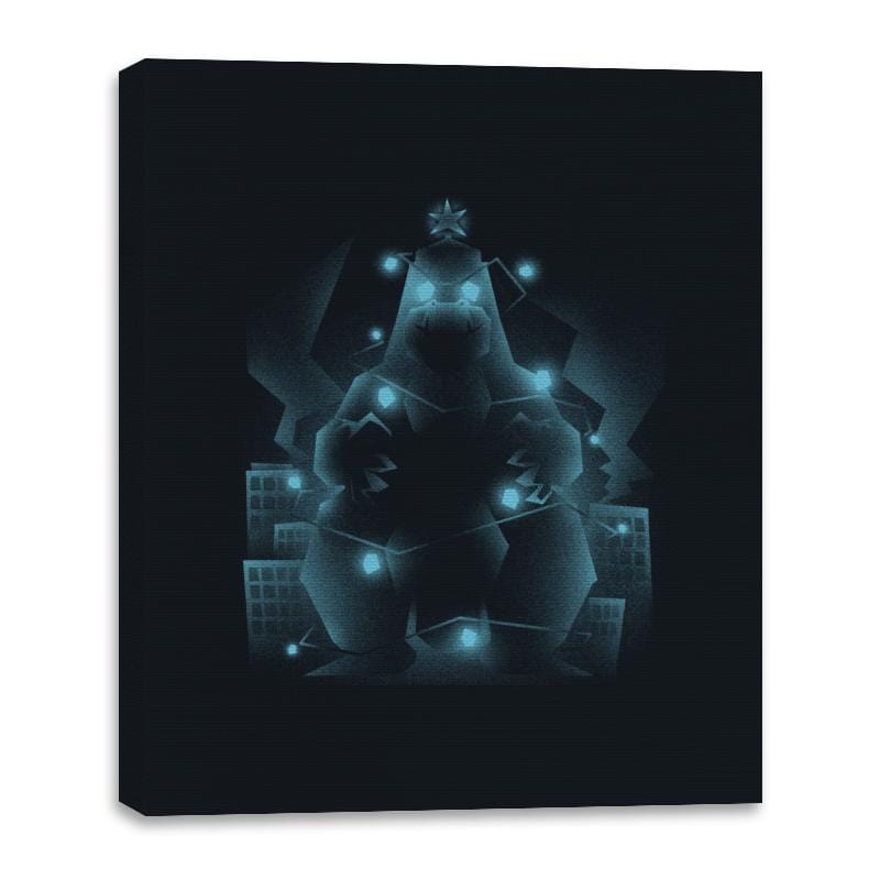 King of the Holidays - Canvas Wraps Canvas Wraps RIPT Apparel 16x20 / Black