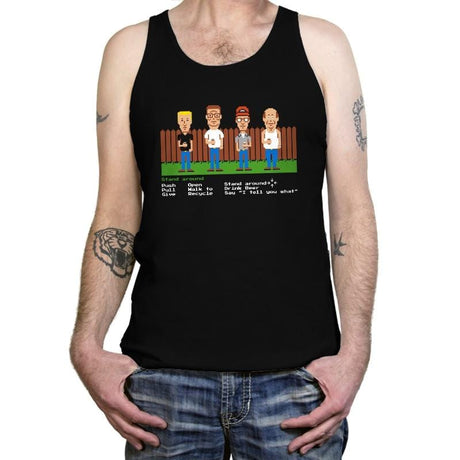 King of the Mansion - Tanktop Tanktop RIPT Apparel X-Small / Black