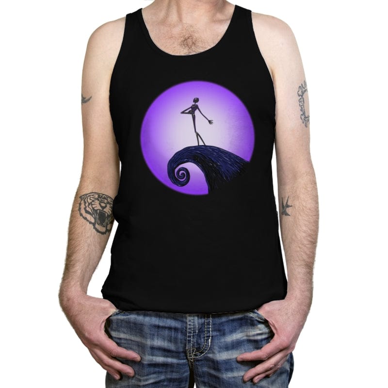 King of the Moon - Tanktop Tanktop RIPT Apparel X-Small / Black