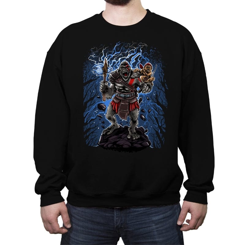 King of War - Crew Neck Sweatshirt Crew Neck Sweatshirt RIPT Apparel Small / Black