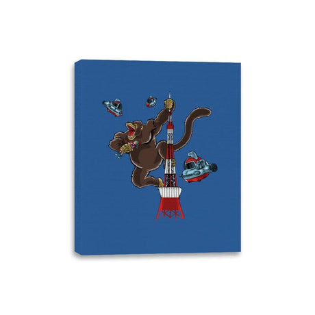 King Oozaru - Canvas Wraps Canvas Wraps RIPT Apparel 8x10 / Royal