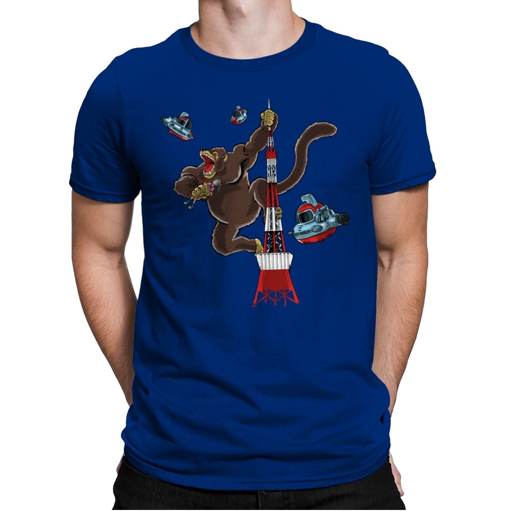 King Oozaru - Mens Premium T-Shirts RIPT Apparel Small / Royal