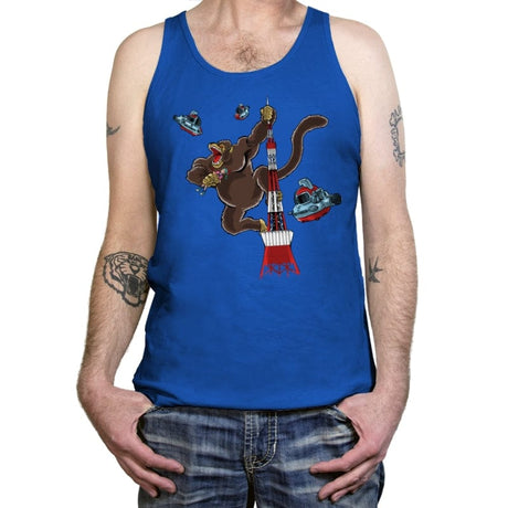 King Oozaru - Tanktop Tanktop RIPT Apparel X-Small / True Royal