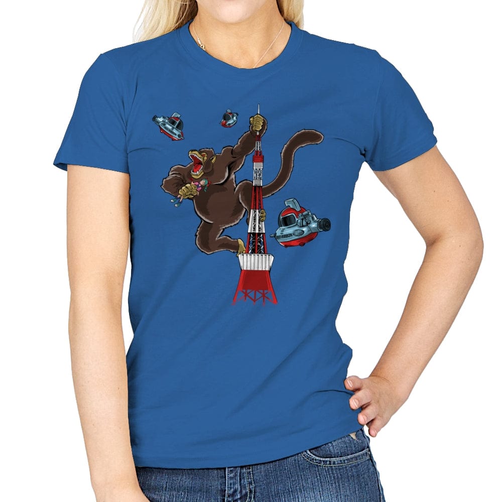 King Oozaru - Womens T-Shirts RIPT Apparel Small / Royal