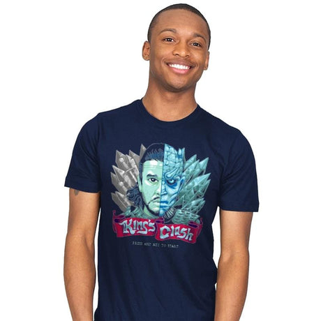 King's Clash - Mens T-Shirts RIPT Apparel Small / Navy