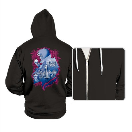 King's Labyrinth - Hoodies Hoodies RIPT Apparel Small / Black