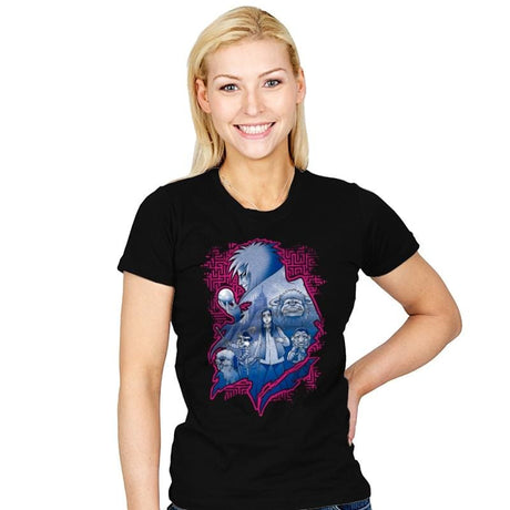 King's Labyrinth - Womens T-Shirts RIPT Apparel Small / Black