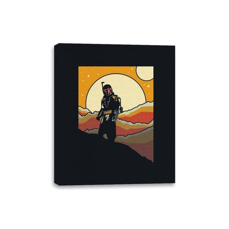 King's Sunrise - Canvas Wraps Canvas Wraps RIPT Apparel 8x10 / Black