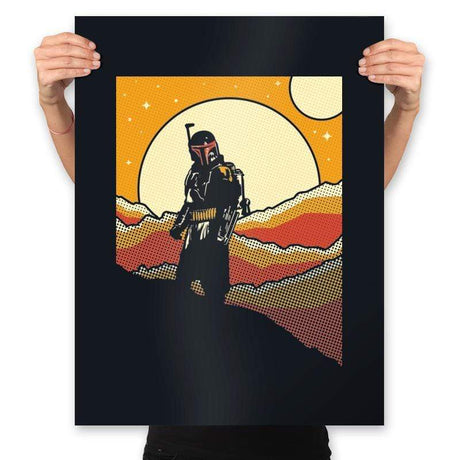 King's Sunrise - Prints Posters RIPT Apparel 18x24 / Black