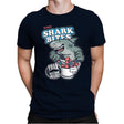 King Shark Bites - Mens Premium T-Shirts RIPT Apparel Small / Midnight Navy