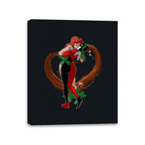 Kiss from a Rose - Canvas Wraps Canvas Wraps RIPT Apparel 11x14 / Black