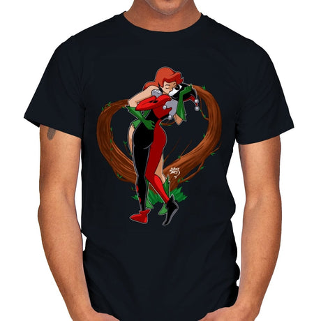 Kiss from a Rose - Mens T-Shirts RIPT Apparel Small / Black