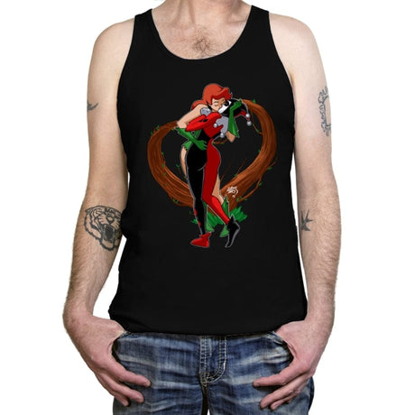 Kiss from a Rose - Tanktop Tanktop RIPT Apparel X-Small / Black